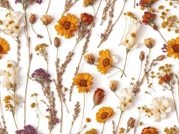 Timeless Beauty Dried Flowers in Soft Focus