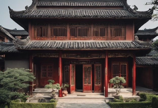 写真 時代を超えた魅力 古い中国の家