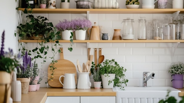 Фото Вечная элегантность на кухне деревянные акценты современный дизайн и кулинарные предметы