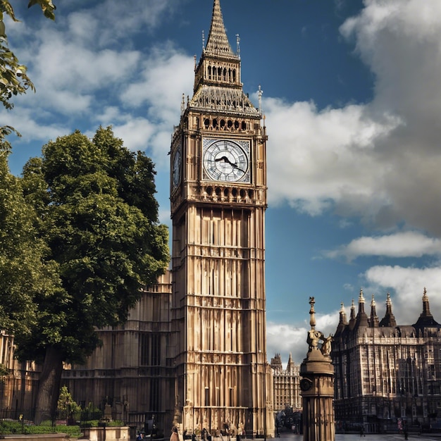 Photo timeless elegance the majestic grandeur of big ben