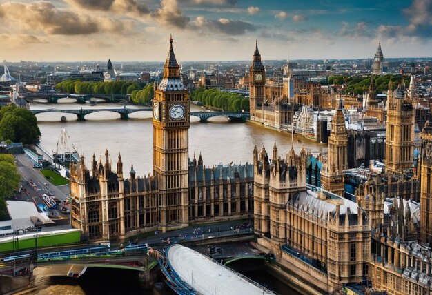 Photo timeless elegance the majestic grandeur of big ben