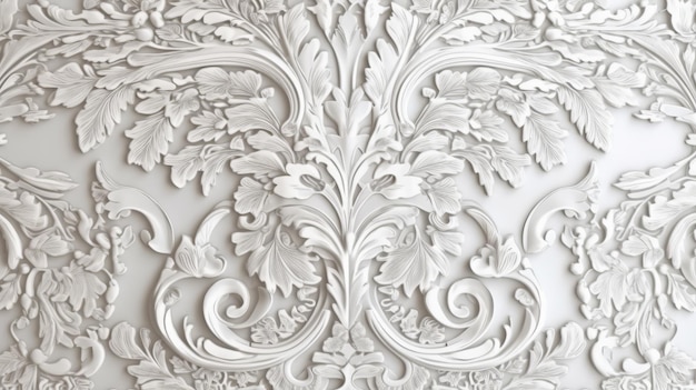 Timeless Elegance with a Damask Pattern Background