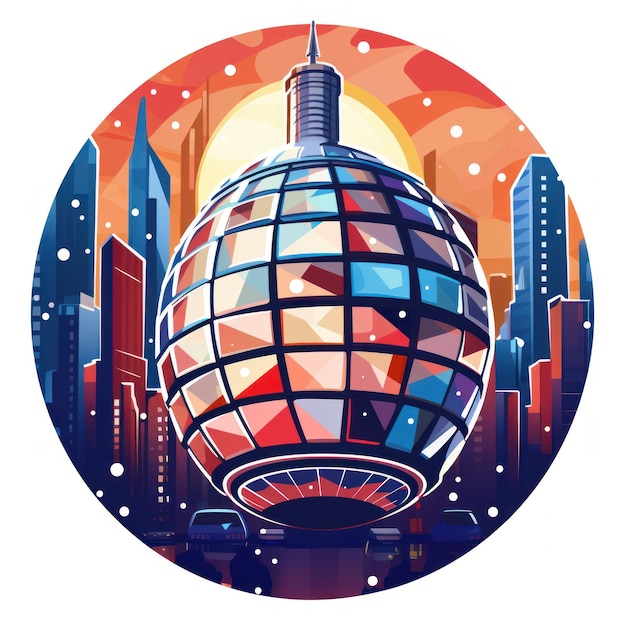 Photo times square ball icon