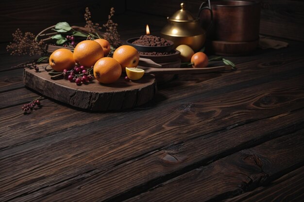 TimeTested Tradition Dark Wooden Background