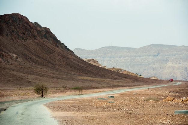 Timna Nature Park in the Desert of Southern Israel.