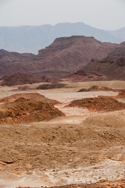 Timna Nature Park in the Desert of Southern Israel.