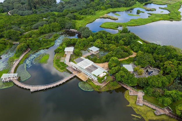 Tin Shui Wai, Hong Kong 02 September 2018:- Hong Kong wetland park