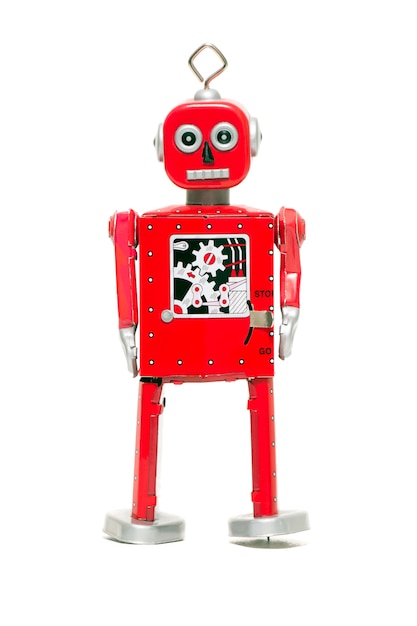 Tin toy robot