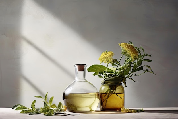 Tincture of medicinal plants minimalism
