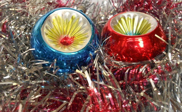 Tinsel and baubles