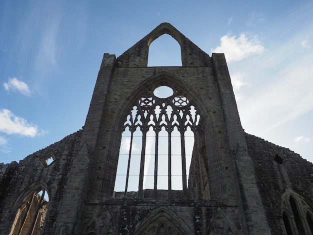 Tintern의 Tintern Abbey(Abaty Tyndyrn)