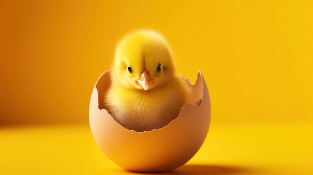 Tiny chick small bird poultry animal background background chicken egg hen young yellow