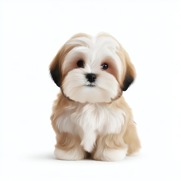 Tiny Havanese Charm Generatieve AI