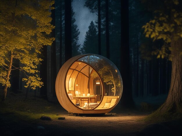 Tiny House in the forest