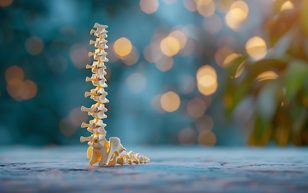 a tiny piece of pasta is stuck on a concrete surface