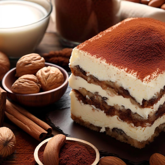 Tiramisu cake ingredients