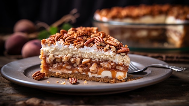 tiramisu dessert HD 8K wallpaper Stock Photographic Image