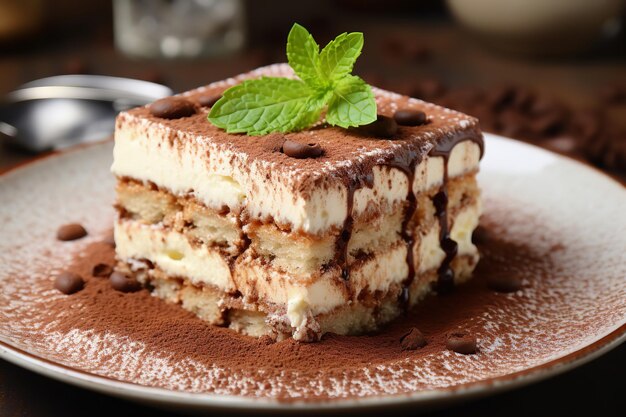 Tiramisu Italiaans dessert