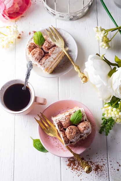 Tiramisu, traditional Italian dessert