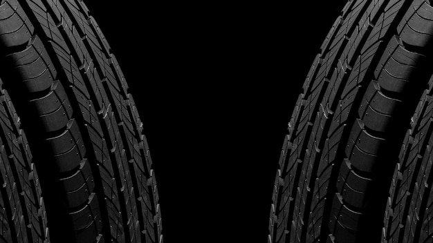 Tire texture - background