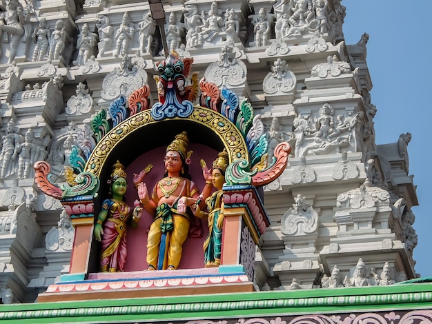 Tiruvannamalai India Architectuur van Annamalaiyar-tempel in Tiruvannamalai India