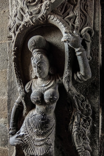 Tiruvannamalai India Architectuur van Annamalaiyar-tempel in Tiruvannamalai India