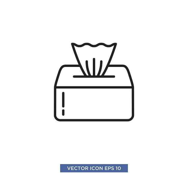 Tissue icon vector illustration template