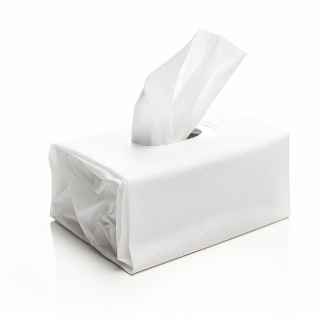 Tissue with white background high quality ultra hd