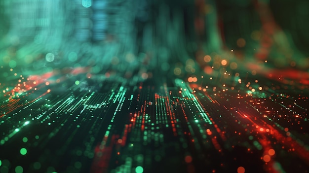 Title Futuristic Optical Fiber Background Illuminating Connections in Digital Network