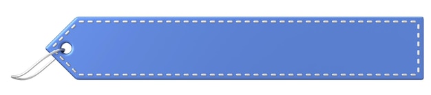 Метка заголовка Метка заголовка 3D-иллюстрация