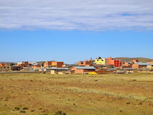 Tiwanaku city in Bolivia South America