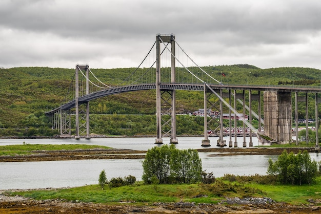 Foto ponte tjeldsund norvegia