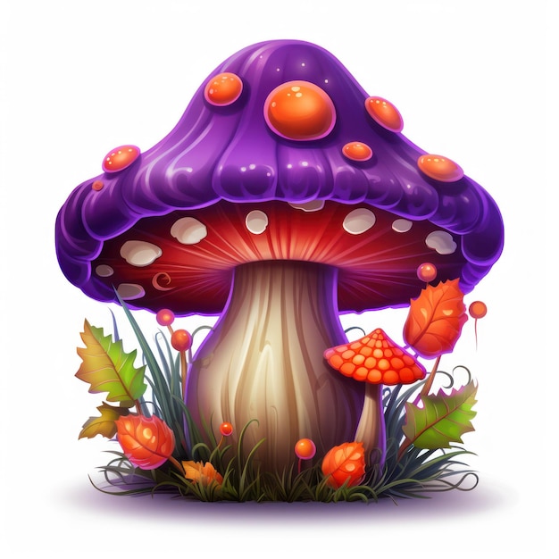 Toadstool Icon for the Halloween