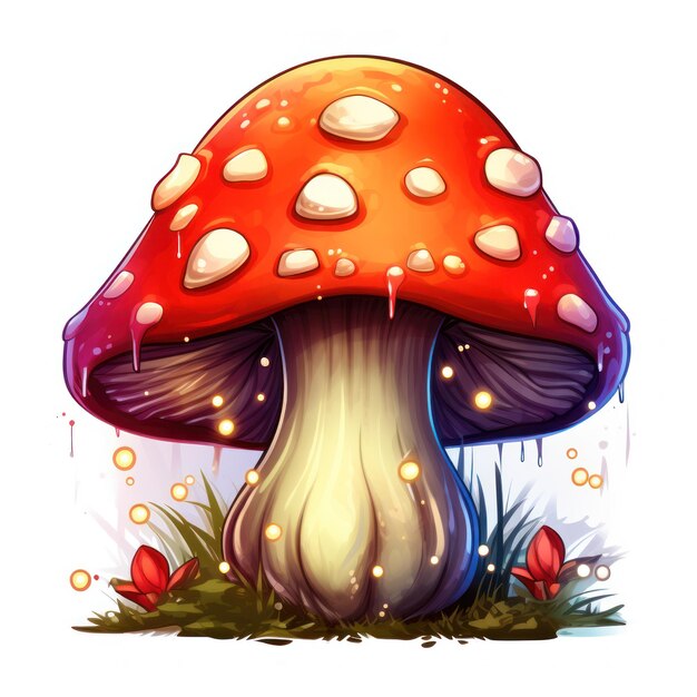 Toadstool Icon for the Halloween