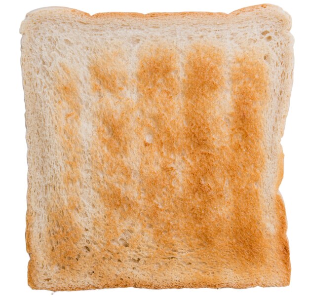 Toast Bread isolated on white