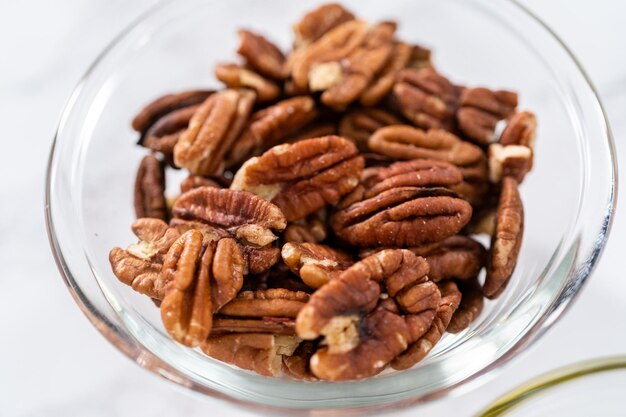 Photo toasted pecans