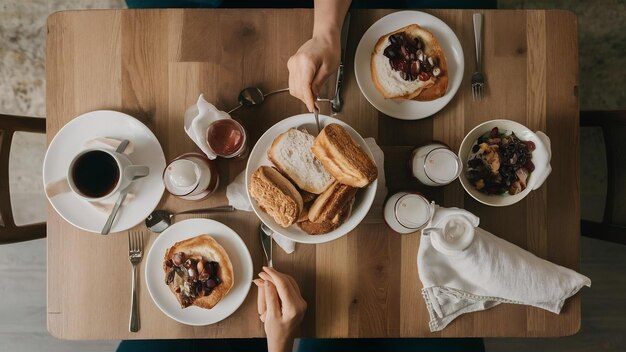 Toastng by breakfast