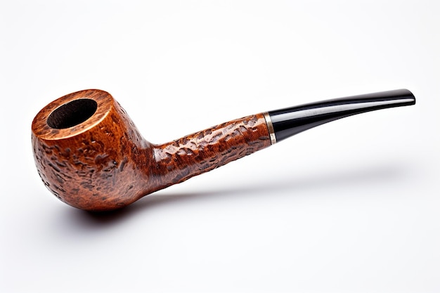 Tobacco Cigarette Pipe on a Transparent Background AI