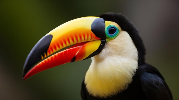 Toco toucan closeup