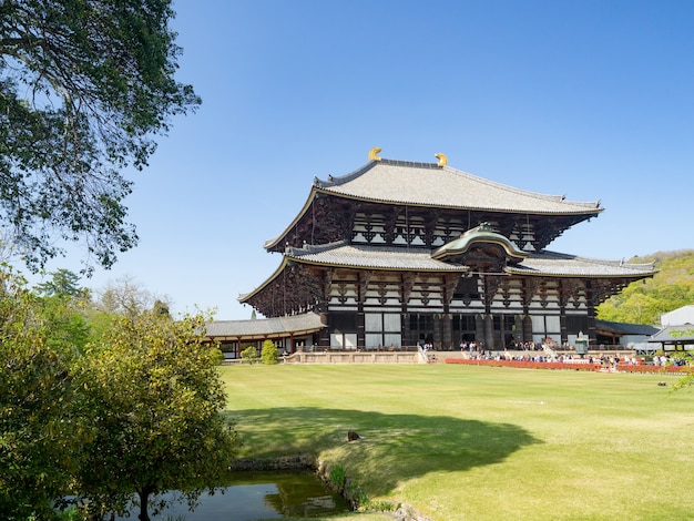 写真 奈良の東大寺の風景。