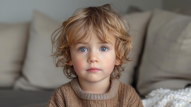 Toddler boy holding his media player with an empty screen aged 3