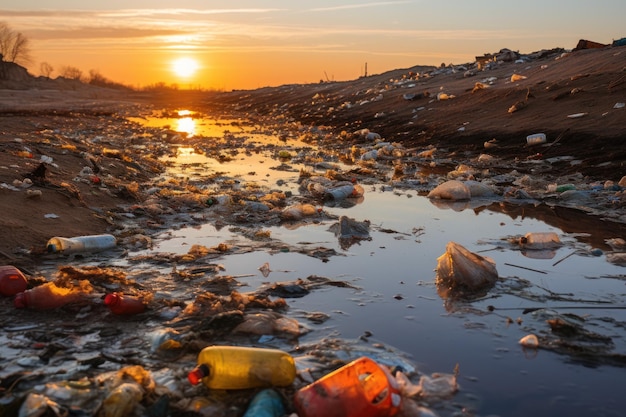 Toenemende gevolgen voor het milieu Garbage Mountain en de gevolgen daarvan Generatieve AI