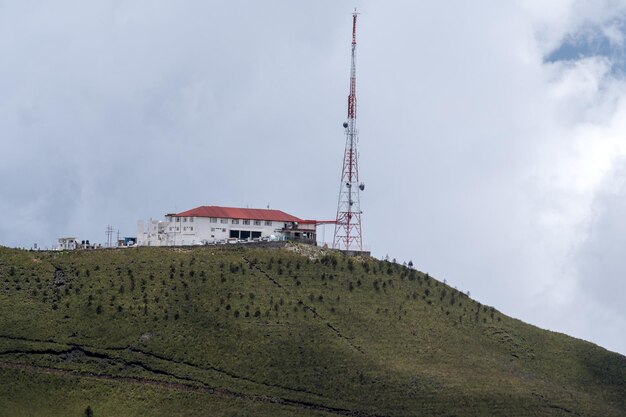 Toevluchtsoord van Paso de Cortes in Izta-Popo Zoquiapan National Park in mexico