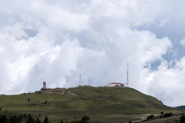 Toevluchtsoord van Paso de Cortes in Nationaal Park Izta-Popo Zoquiapan