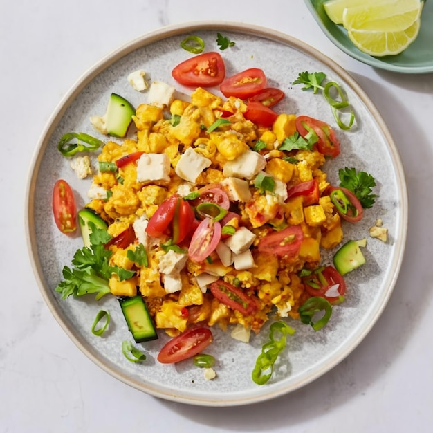 Tofu Scramble Fiesta