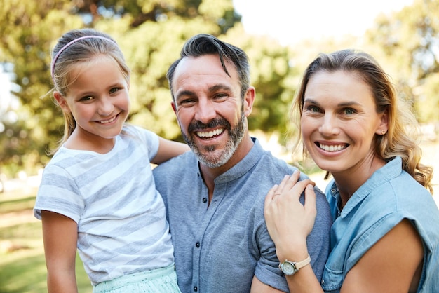 Togetherness is the sustenance of life Shot of a happy family spending quality time in the park