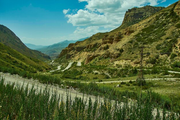 ToguzToro pass district of JalalAbad Region in western Kyrgyzstan