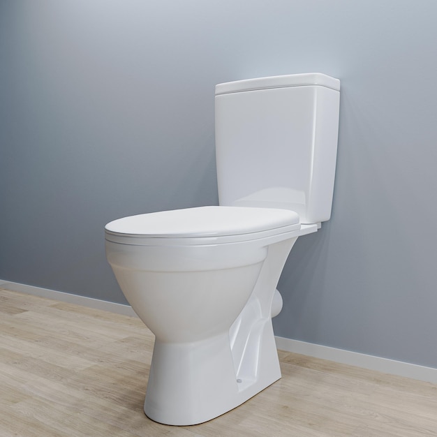 Toilet bowl 3d illustration