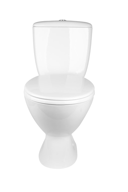 Photo toilet bowl isolated