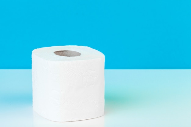 Toilet paper. Cleaning concept product